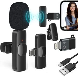 K8 Wireless Microphone For Mobile Phones TYPE C/IPHONE K8 Wireless Microphone For Mobile Phones TYPE C/IPHONE