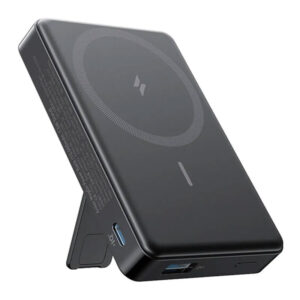 MagGo Powerbank 10k, 15w Ultra-Fast Magnetic Charging with Smart Display Black