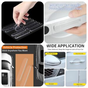 Car Door Handle Scratch Protector Transparent