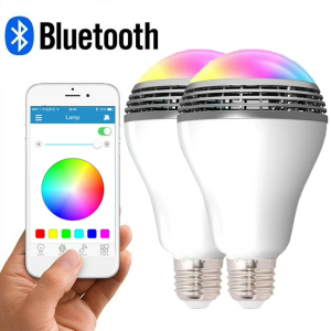 E27 Bluetooth Smart LED Bulb with Speaker