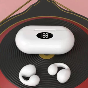 Ear Cuff Wireless Earbuds with Ear hooks – Waterproof Bone Conduction Sports Headphones