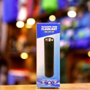 LED 517 Telescopic Zoom Flashlight – COB + XPE Dual Light, USB Rechargeable LED 517 Telescopic Zoom Flashlight – COB + XPE Dual Light, USB Rechargeable