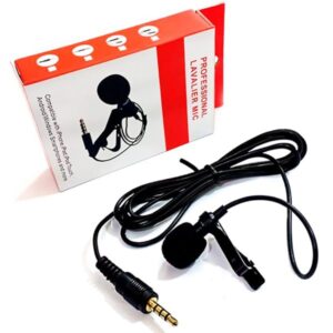 Professional Lavalier Microphone 3.5mm – Clip-On Mic Professional Lavalier Microphone 3.5mm – Clip-On Mic