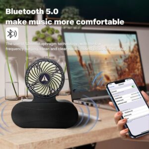 Solar Fan Bluetooth Speaker