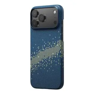 iPhone 17 Pro Pitaka StarPeak Tactile Woven Case – Milky Way Galaxy – GC