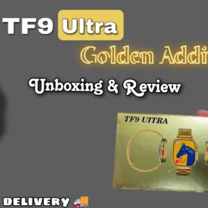 FuseLage TF9 Gold Smart Watch 49mm