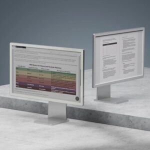 BOOX Mira Pro Series Eye-Friendly E Ink Monitors for Comfort