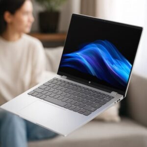 HP OmniBook 5 14″ AI PC Laptop, 2K OLED – Up to 34h battery