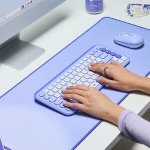 Logitech POP Icon Combo Stylish Keyboard and Mouse Set