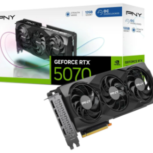PNY GeForce RTX 5070 OC Triple Fan 12GB GDDR7 | NEW