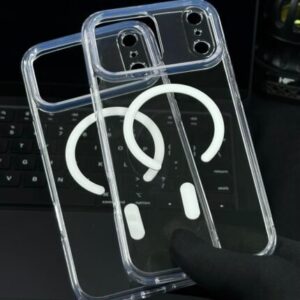 MagSafe Spigen Crystal Clear Case for iPhone 17 pro max