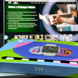 Hight Quality | V19 Classic | Series 9 Smart Watch | 7 In 1 Strap | Best Price in Pakistan