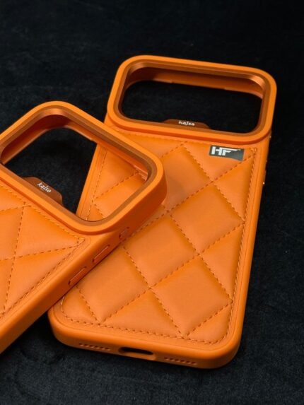 Kajsa Premium Texture Leather Back Case For iPhone 17 Pro Max Best Price in Pakistan